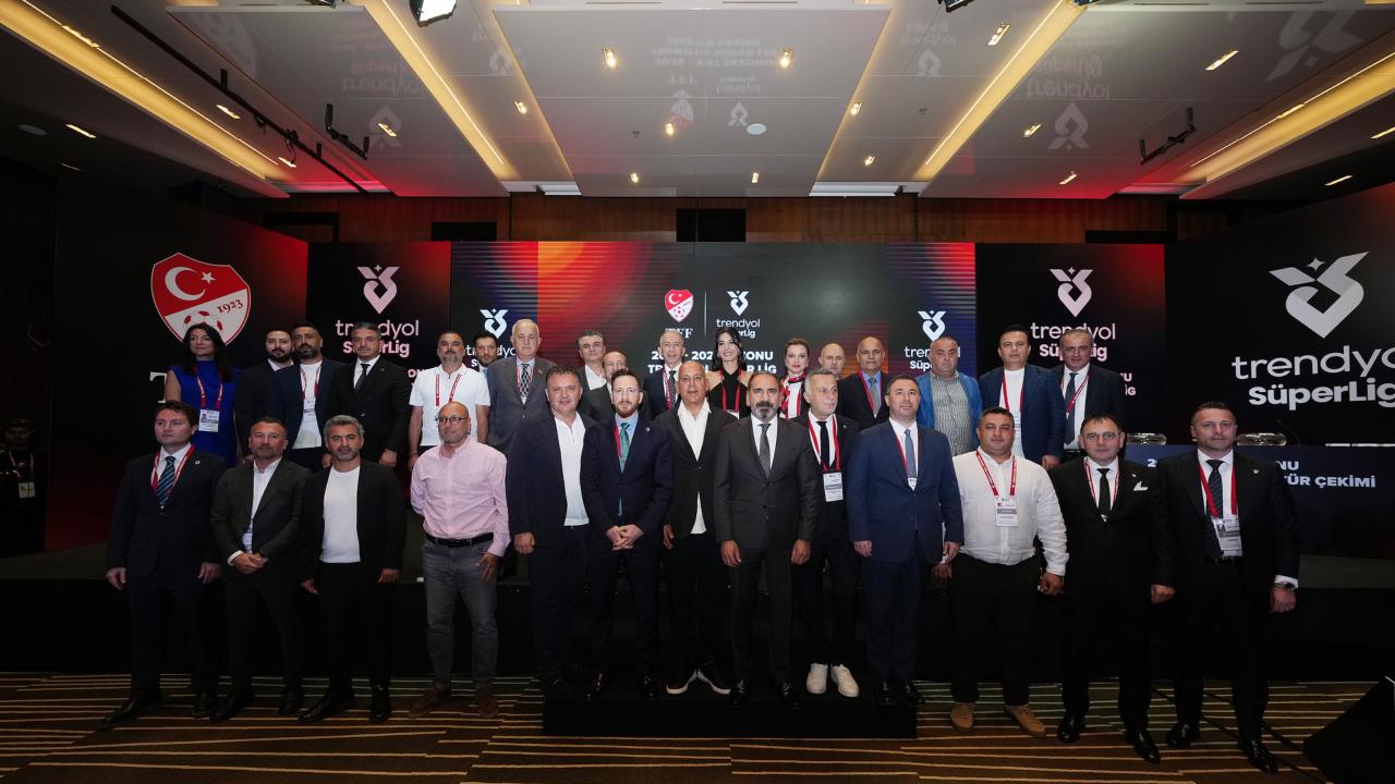 2026-2027 Trendyol Süper Lig Fikstür Çekimi Gerçekleştirildi