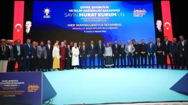 AK Parti İstanbul'da 961 Mahalle Başkanıyla Güç Gösterisi