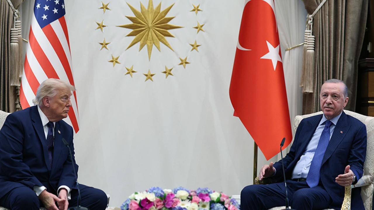 Cumhurbaşkanı Erdoğan, ABD Başkanı Trump ile Görüştü