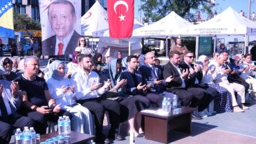 Srebrenitsa Soykırımı Küçükçekmece’de Anıldı