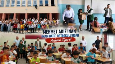 Yeşilay Küçükçekmece ile Ensar Vakfı'ndan Yaz Okulu Öğrencilerine Anlamlı Ziyaret