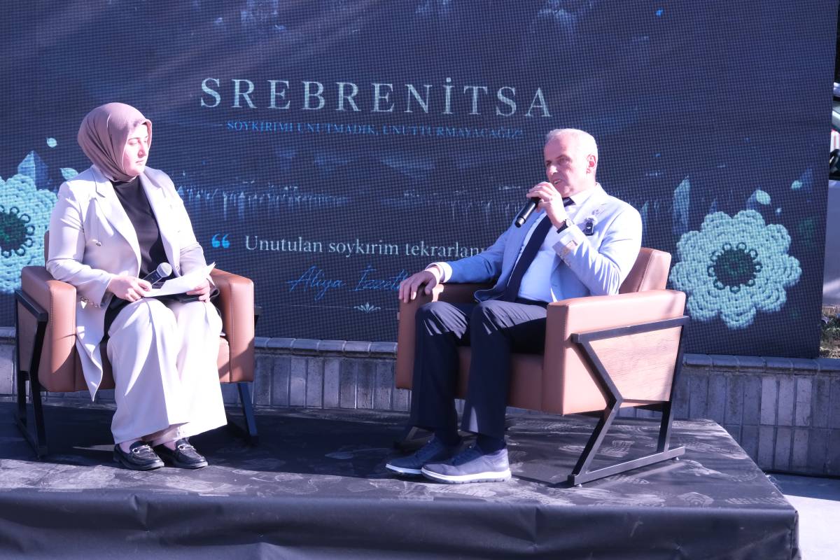 Srebrenitsa Soykırımı Küçükçekmece’de Anıldı