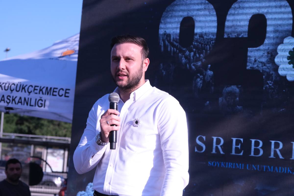 Srebrenitsa Soykırımı Küçükçekmece’de Anıldı