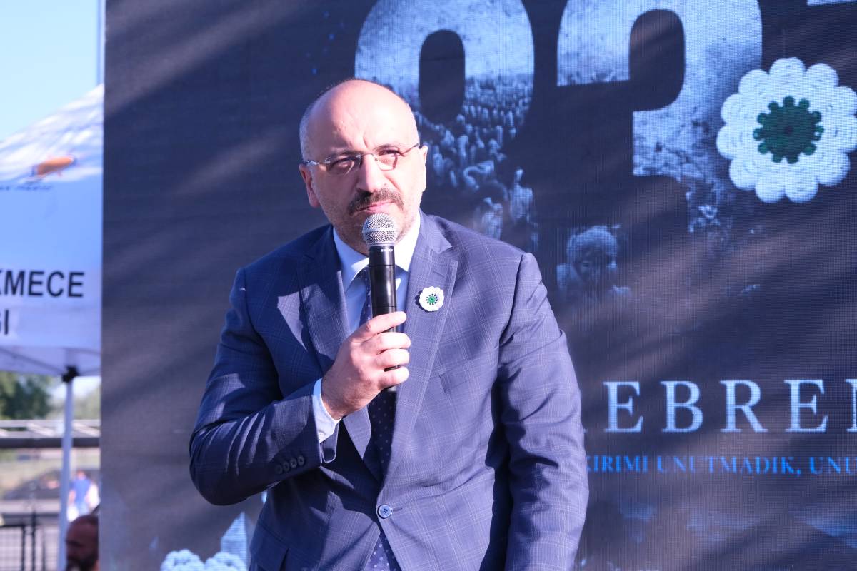 Srebrenitsa Soykırımı Küçükçekmece’de Anıldı