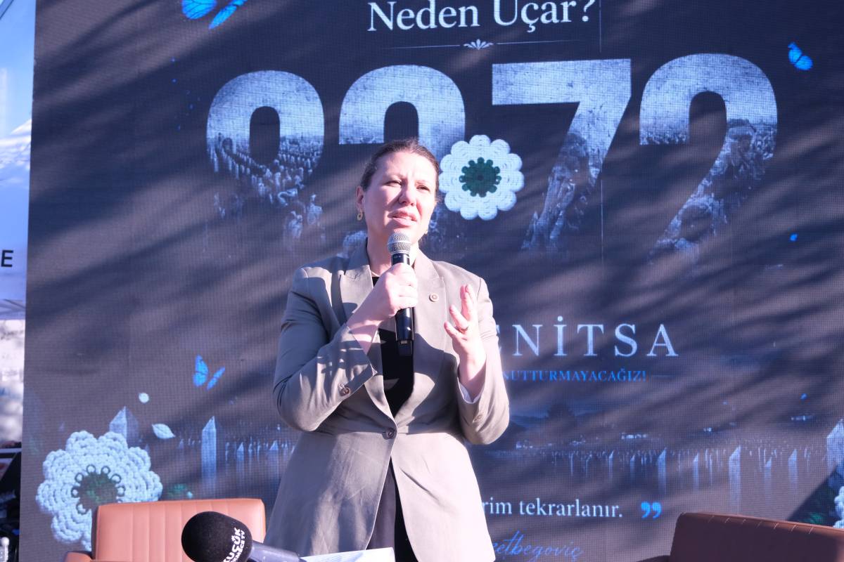 Srebrenitsa Soykırımı Küçükçekmece’de Anıldı